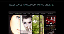 Desktop Screenshot of nextlevelmakeup.com